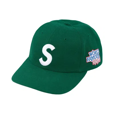 Pre-owned Supreme World Famous S Logo 6-panel 'dark Green' | Men's Size Onesize