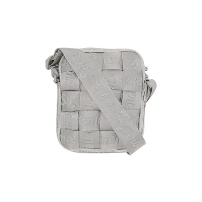 Pre-owned Supreme Woven Shoulder Bag 'grey'