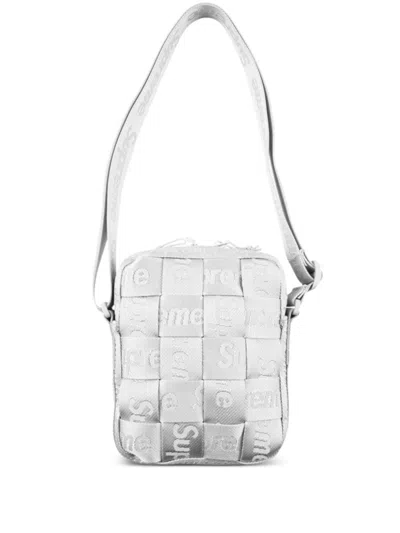 バッグ SUPREME Woven Shoulder Bag Grey Supreme Woven Shoulder Bag SS24 Grey - SS24 - US