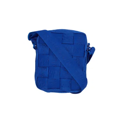 Pre-owned Supreme Woven Shoulder Bag 'royal' In Blue