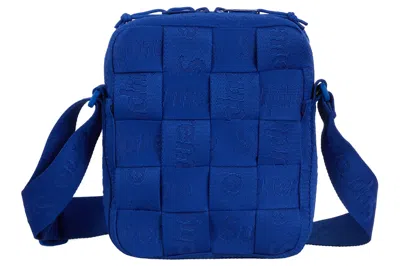 Pre-owned Supreme Woven Shoulder Bag Ss24 Royal