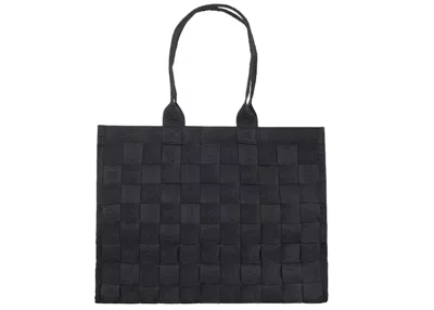 Pre-owned Supreme Woven Tote In Black