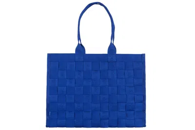 Pre-owned Supreme Woven Tote Royal