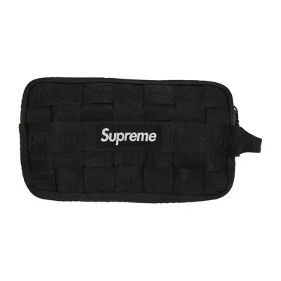 Pre-owned Supreme Woven Utility Bag 'black'