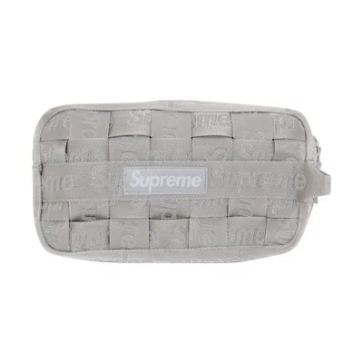 Pre-owned Supreme Woven Utility Bag 'grey'