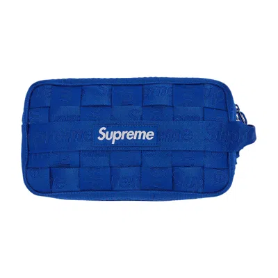 Pre-owned Supreme Woven Utility Bag 'royal' In Blue