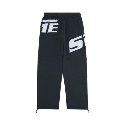 Pre-owned Supreme Wrapped Sweatpant 'washed Black' | Men's Size L