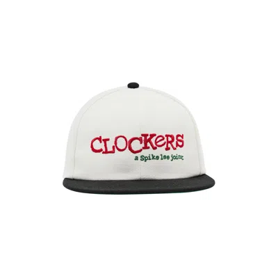 Pre-owned Supreme X 40 Acres Clockers 6-panel 'white' | Men's Size Onesize