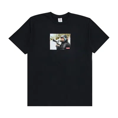 Pre-owned Supreme X 40 Acres Spike Tee 'black' | Men's Size Xxl