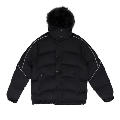 Pre-owned Supreme X Air Jordan Jacket With Fur Hoodie 'black' | Women's Size M