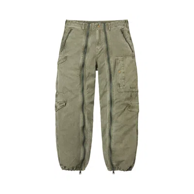 Pre-owned Supreme X Alpha Industries Cotton Flight Pant 'olive' | Green | Men's Size Xl
