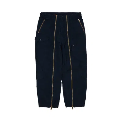Pre-owned Supreme X Alpha Industries Cotton Twill Flight Pant 'navy' In Blue