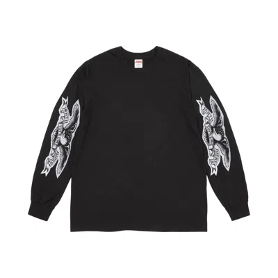 Pre-owned Supreme X Antihero Eagle Long-sleeve Tee 'black' | Men's Size Xxl