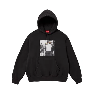 Pre-owned Supreme X Antihero Hooded Sweatshirt 'black' | Men's Size Xl