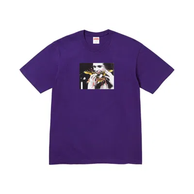 Pre-owned Supreme X Antihero Ozzy Tee 'purple' | Men's Size M