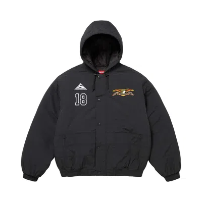 Pre-owned Supreme X Antihero Stadium Jacket 'black' | Men's Size M