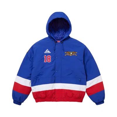 Pre-owned Supreme X Antihero Stadium Jacket 'royal' | Blue | Men's Size L