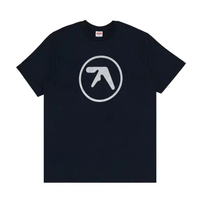 Pre-owned Supreme X Aphex Twin Ambient Works Tee 'navy' | Blue | Men's Size L