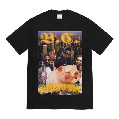 SUPREME SUPREME X BERNADETTE CORPORATION MONEY T-SHIRT 'BLACK GOLD'