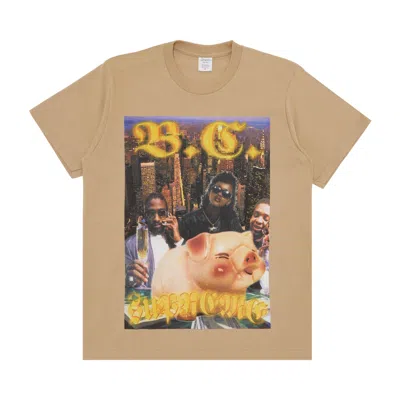 Pre-owned Supreme X Bernadette Corporation Money Tee 'khaki' In Tan