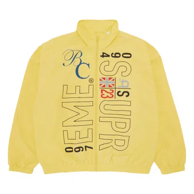Pre-owned Supreme X Bernadette Corporation Track Jacket 'pale Yellow'