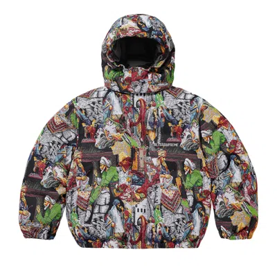 Pre-owned Supreme X Bless Tapestry Down Puffer Jacket 'multicolor' In Multi-color