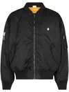Supreme X Bounty Hunter Ma-1 Jacket In Black