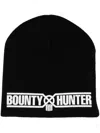 Supreme X Bounty Hunter Ribbed Beanie In Black