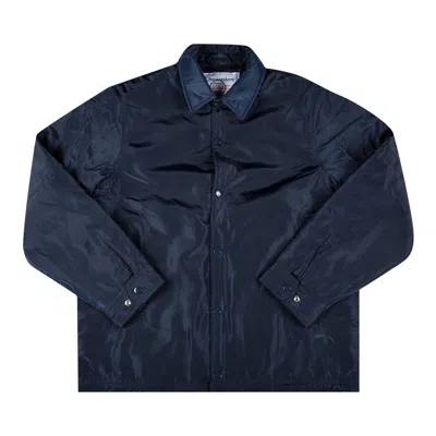 Pre-owned Supreme X Champion Label Coaches Jacket 'navy' In Blue