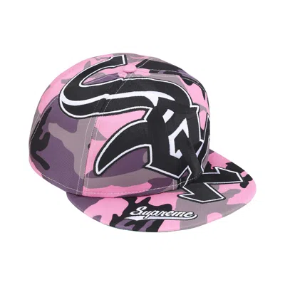 Pre-owned Supreme X Chicago White Sox Adjustable New Era 'pink Camo' | Men's Size Onesize