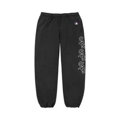 Pre-owned Supreme X Chicago White Sox Sweatpant 'black' | Men's Size M