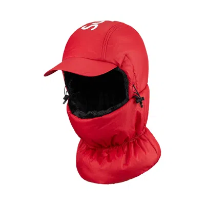 Pre-owned Supreme X Cordura Puffer Balaclava 'red'