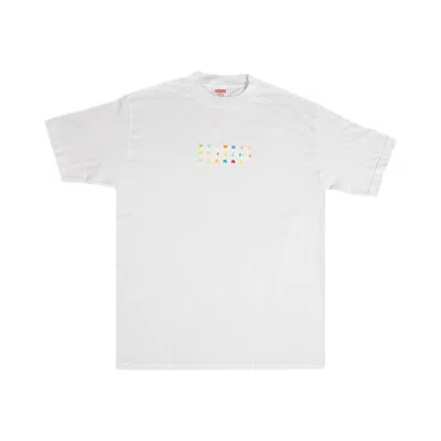 Pre-owned Supreme X Damien Hirst Box Logo T-shirt 'white'