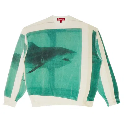 Pre-owned Supreme X Damien Hirst Sweater 'white' | Men's Size L