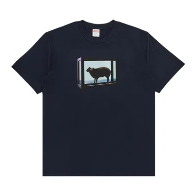 Pre-owned Supreme X Damien Hirst Tee 'navy' | Blue | Men's Size Xxl