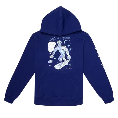 Pre-owned Supreme X Daniel Johnston Hooded Sweatshirt 'dark Royal' | Blue | Men's Size M