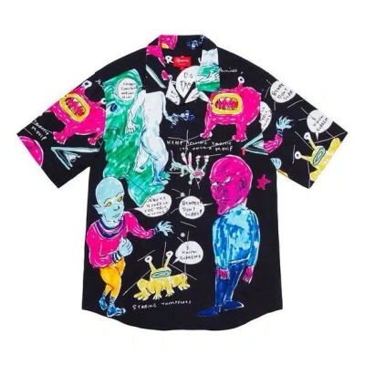 Supreme X Daniel Johnston Rayon S/s Shirt 'multi-color'