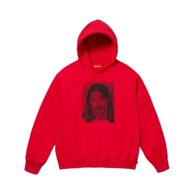 Pre-owned Supreme X Dash Snow Hooded Sweatshirt 'red' | Men's Size Xxl