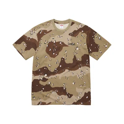 Pre-owned Supreme X Dash Snow Tee 'chocolate Chip Camo' | Brown | Men's Size Xxl