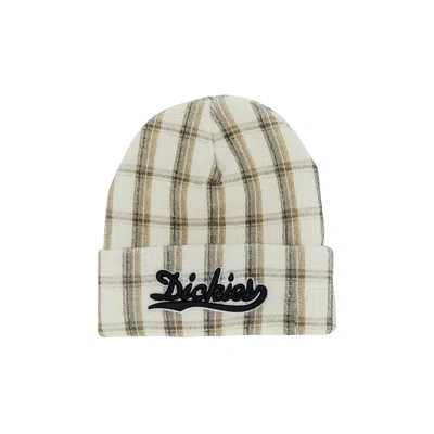 Pre-owned Supreme X Dickies Beanie 'white Plaid'