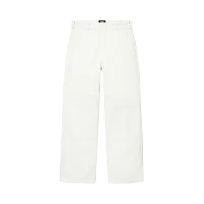 Pre-owned Supreme X Dickies Double Knee Corduroy Work Pant 'white' | Men's Size 34
