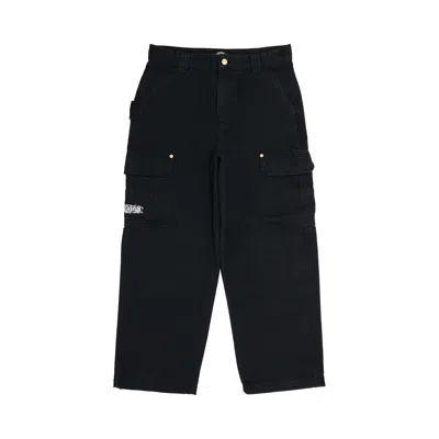 Pre-owned Supreme X Dickies Flannel Lined Cargo Pant 'black'
