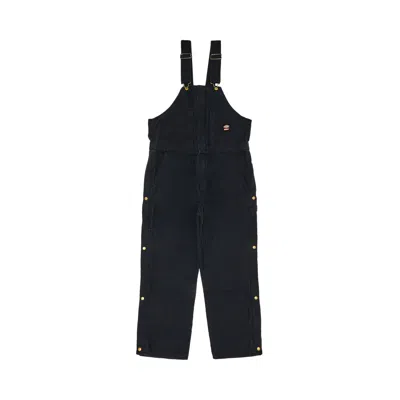 Pre-owned Supreme X Dickies Flannel Lined Overall 'black'
