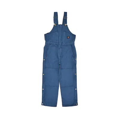 Pre-owned Supreme X Dickies Flannel Lined Overall 'light Blue'