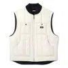 Supreme X Dickies Fw23 Week9 Leather Work Vest 'white'
