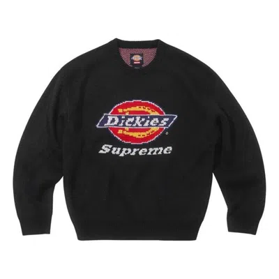 Supreme X Dickies Sweaters 'black Red'