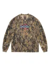 Supreme X Dickies® Thermal Camouflage-pattern Sweatshirt In Green
