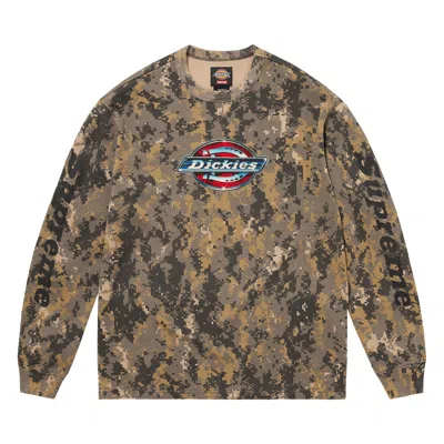 Pre-owned Supreme X Dickies Thermal 'digi Camo' | Grey | Men's Size M In Gray