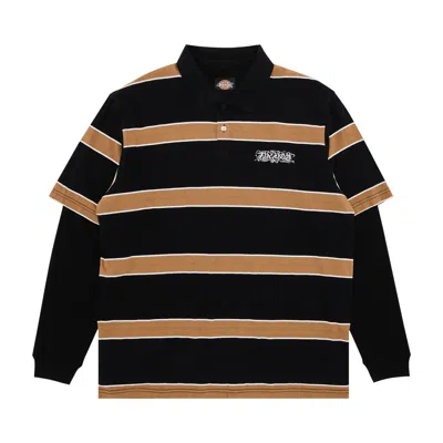 Pre-owned Supreme X Dickies Thermal Polo 'black'