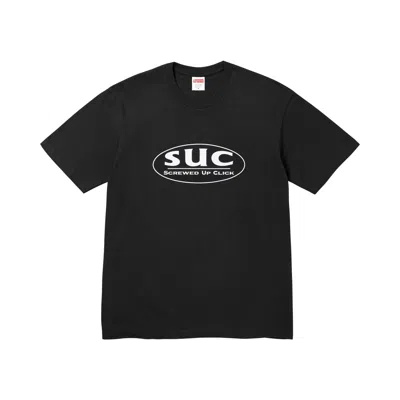 Pre-owned Supreme X Dj Screw Suc Tee 'black' | Men's Size Xxl